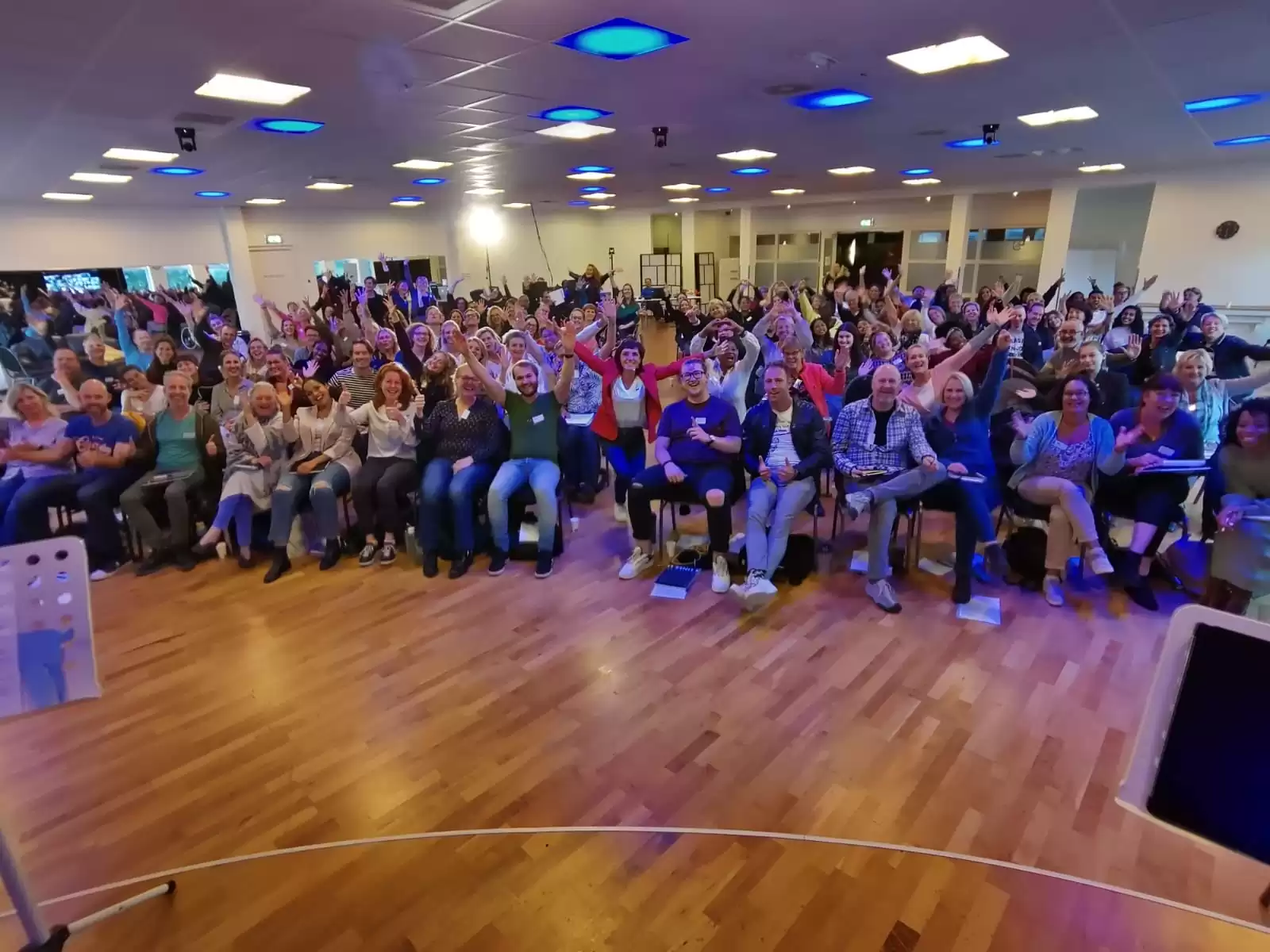 groepsfoto hypnose opleiding
